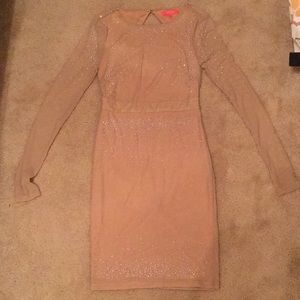 Rhinestone embellished dress